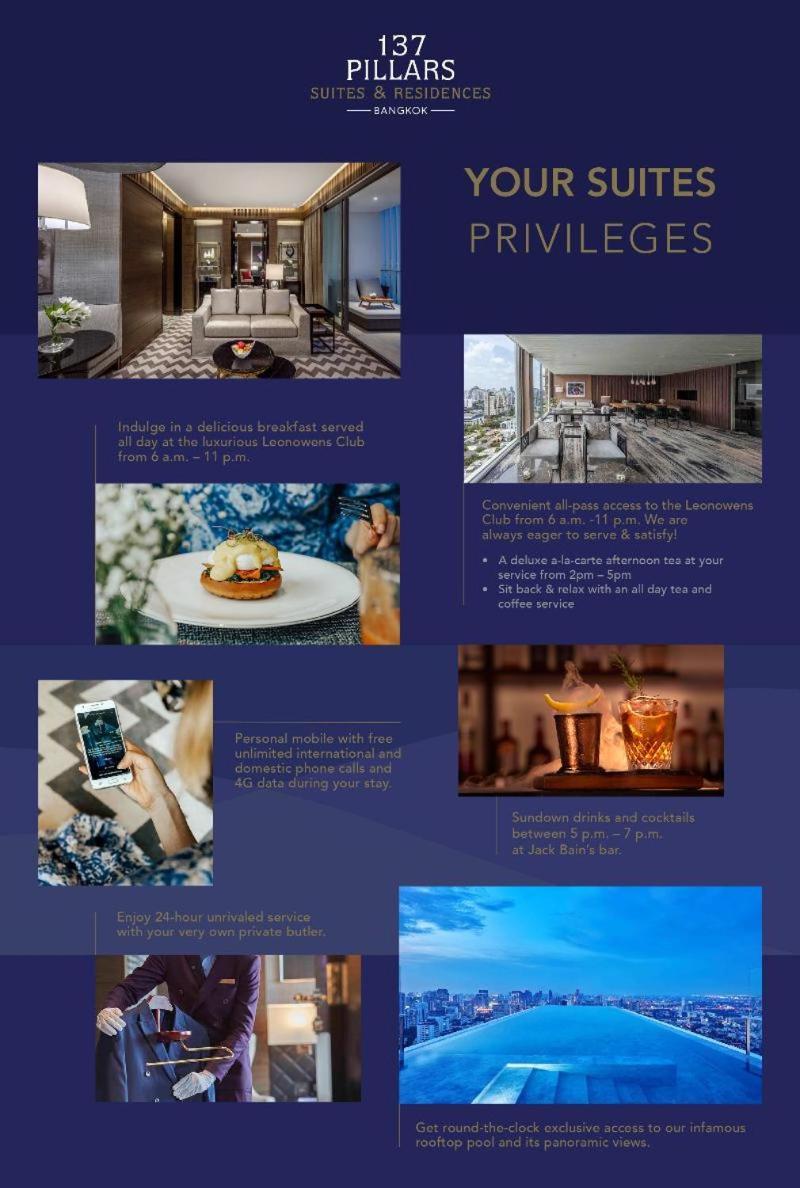 137 Pillars Residences Банкок Стая снимка
